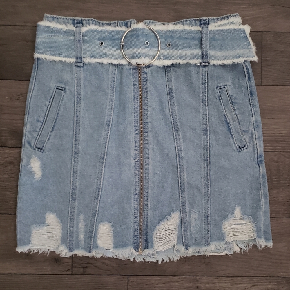 Forever 21 denim skirt 24